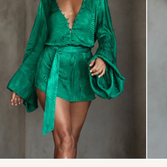 Rat & Boa green dress - Picture 3 of 5